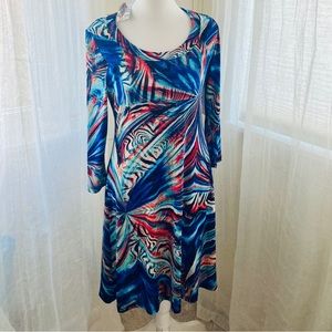 Karen Kane art snd soul dress